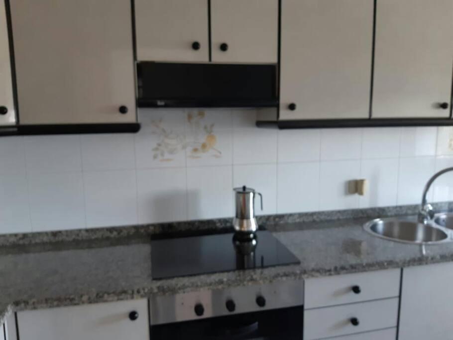 Apartamento Con Terraza Y Vistas Al Mar Bueu Exterior foto